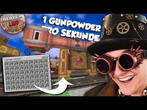 SUPER OP! 1 Gunpowder / Sekunde! - CREATE LIVE 3 - #47