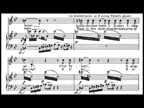 Amour ranime mon courage (Romeo et Juliette - C. Gounod) Score Animation