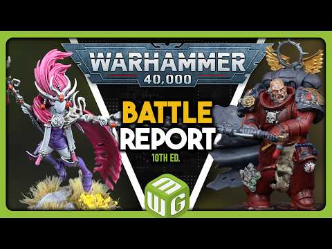 Guest Batreps are back!! | Aeldari vs Blood Angels Warhammer 40k 10th Edition Battle Report Ep ??