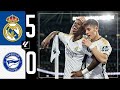 REAL MADRID 5 - 0 DEPORTIVO ALAVÉS | Real Madrid vs ALAVES 5-0- All Goals & Highlights - 2024