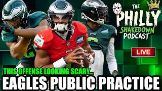 🦅 Eagles PUBLIC Practice: BIG BATTLES At WR, Safety! Is Howie Making A Move