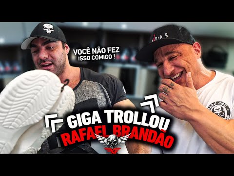 FABIO GIGA TROLLOU RAFAEL BRANDÃO *Ele não fez isso*