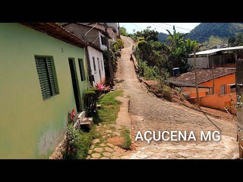 AÇUCENA MG , PASSEIO PELA À CIDADE AÇUCENA MG, INTERIOR DE MINAS GERAIS , MOTOVLOG 