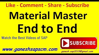 SAP Material Master End to End Configuration and Testing || Base for S4 HANA #SPRO #MM01 #MM02 #OMS2