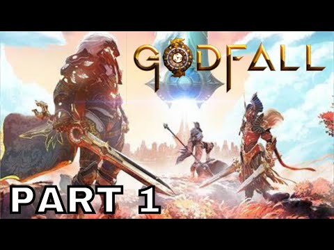 GODFALL Walkthrough Gameplay Part 1: Intro - New Playthrough (PS4)