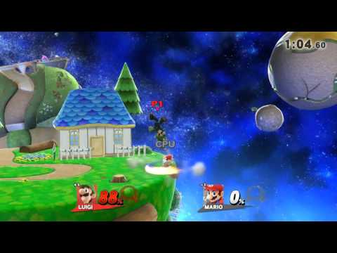 SSB4 - Luigi VS Mario