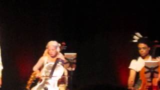 Short clip of Blood Speaks by Smoke Fairies, 19/10/2013. Leeds. (Rasputina backing.)