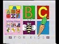 Opening To ABC For Kids Lets Sing Dance 2004 DVD Australia
