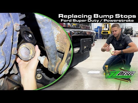Replacing Bump Stops, Ford Super Duty / Powerstroke
