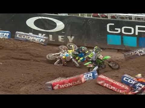 AMAスーパークロス Rd13 450SX レースハイライト動画