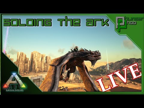 Soloing the Ark! Live! - RAIDING THE WYVERN SCAR and searching for a new Pinkie!