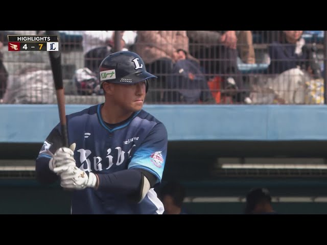 3月9日 東北楽天ゴールデンイーグルス 対 埼玉西武ライオンズ ハイライト