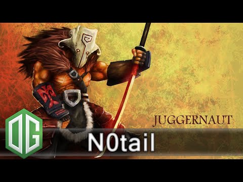 OG.N0tail Juggernaut  Gameplay  - Ranked Match - OG Dota 2
