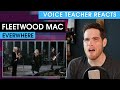 Voice Teacher Reacts to Fleetwood Mac and Christine McVie performing 