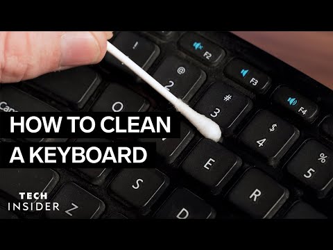 How to Clean a Dirty Keyboard