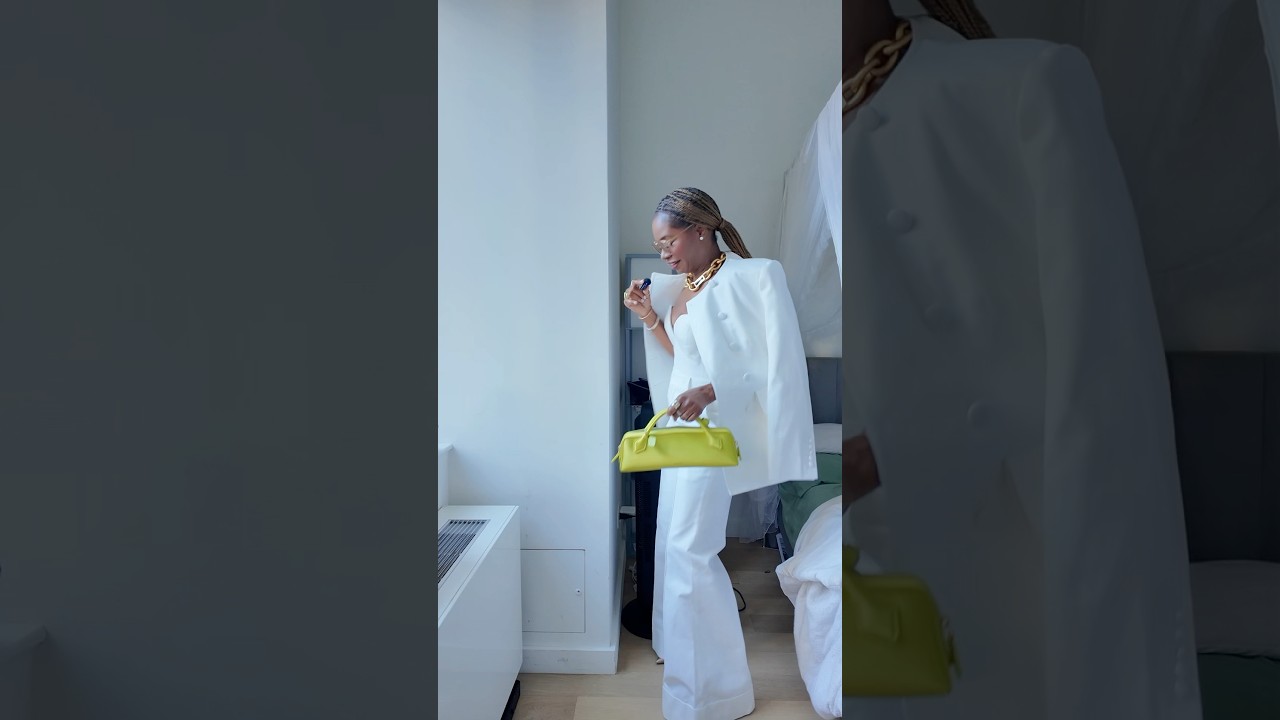 #ootd - All White For The U.S. Open ￼ ￼#usopen #genx #styleinspo