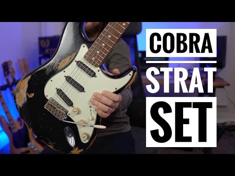 Bare Knuckle Cobra Strat Pickup Set - White image 3