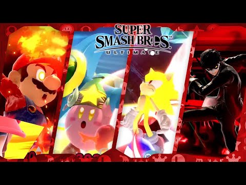 All Final Smashes (Joker update) | Super Smash Bros. Ultimate ᴴᴰ (2018)