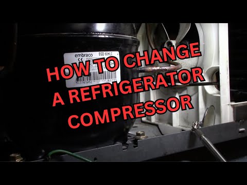 Changing A Refrigerator Compressor (Not A DIY Job)