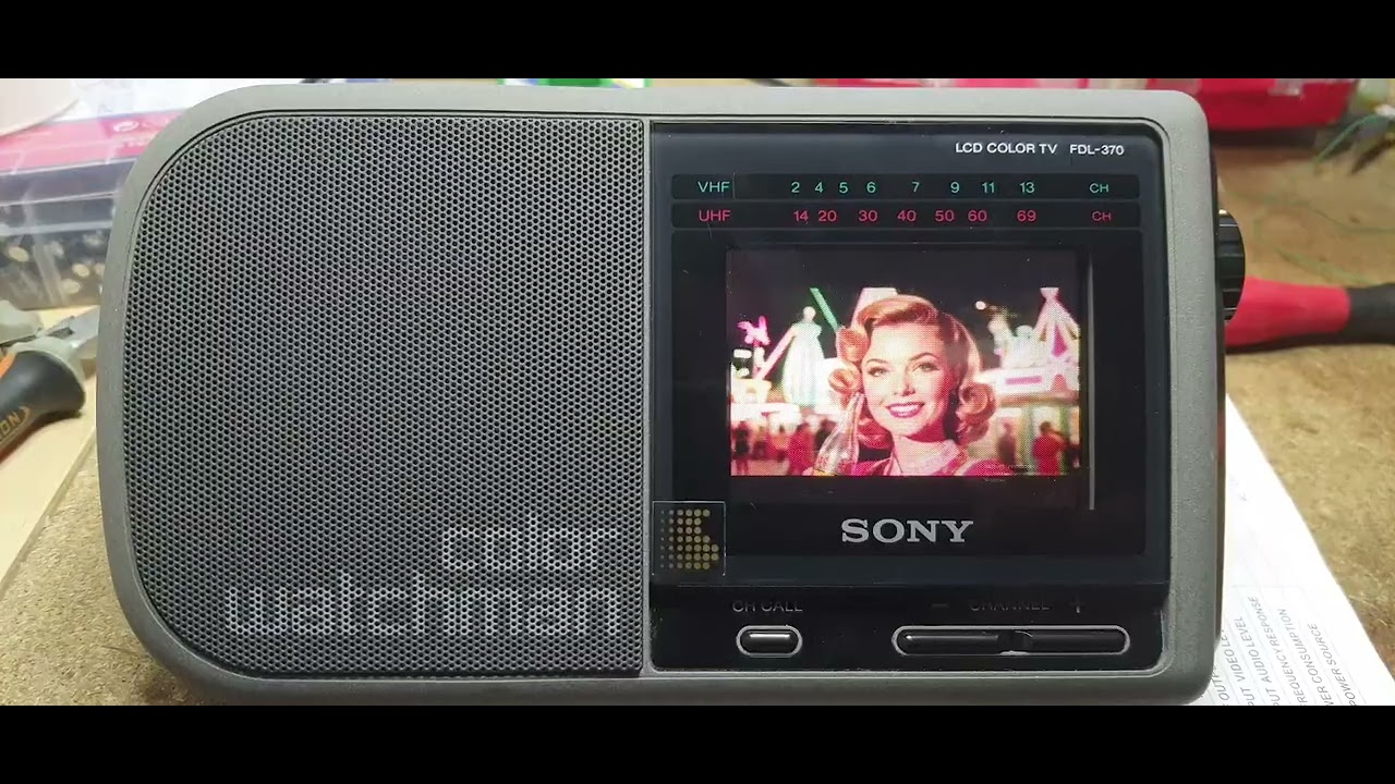 Sony color Watchman FDL-370 - Télévision/vidéo - Forum Retrotechnique