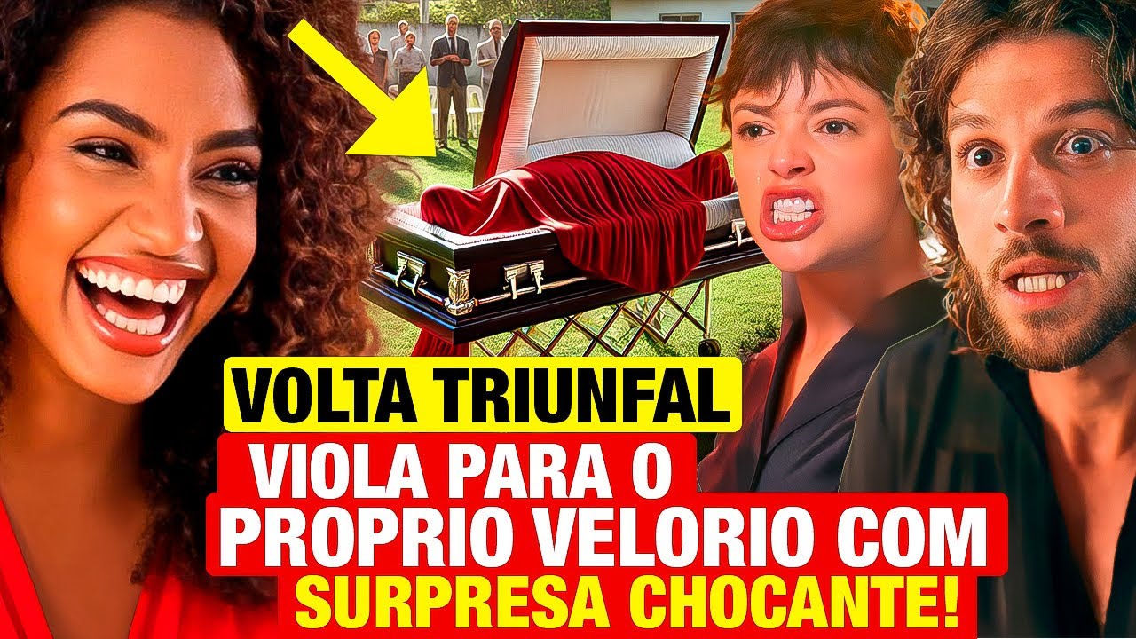 MANIA DE VOCÊ: Viola PARA O PRÓPRIO VELÓRIO com SURPRESA CHOCANTE! Resumo capítulo de hoje