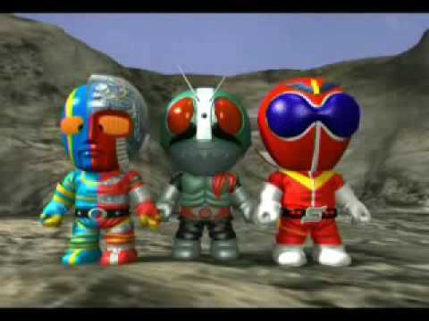Tokusatsu B�ken Katsugeki Super Hero Retsuden Dreamcast