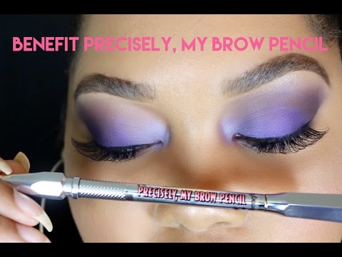 Benefit Precisely, My Brow Pencil Review & Demo | Kelsee Video