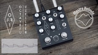 Video thumbnail for Mastro Valvola OFF1 Octave Fuzz Filter - LADDER filter on synth. by Mastro Valvola pedals