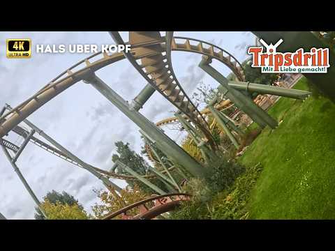 "Head Over Heals " Hals über-Kopf 4K On-Ride POV - Tripsdrill Vekoma Inverted Coaster