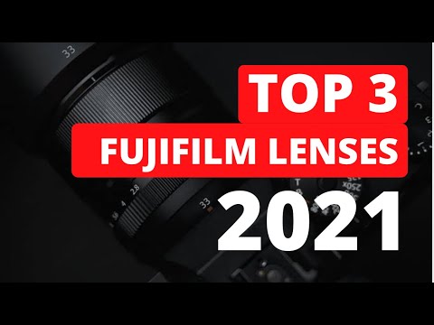Fujifilm TOP 3 Lenses of 2021
