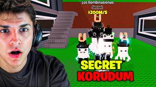 EN NADİR SECRETİMİ 10 KİŞİDEN KURTARDIM😲- Roblox Steal A Brainrot