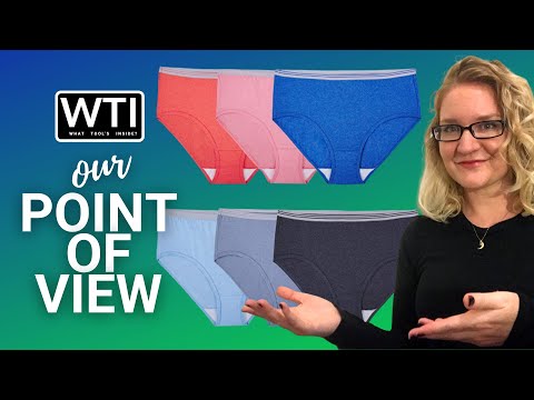 Fruit of the Loom Cotton Brief Panties - WTI product video review