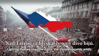 Kde domov můj \u0026 Nad Tatrou sa blýska - National Anthem of Czechoslovakia