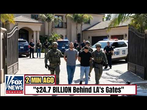 FBI & ICE Raid Los Angeles Mansion — 372 Arrested in Massive $24.7B Cartel Takedown