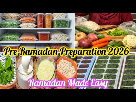 Smart Ramadan Preparation | Vegetables Prep for Stress-Free Ramadan | kitchen Tips & Tricks