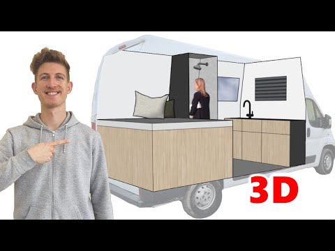 Tutorial 💡 Plane deinen Campervan KOSTENLOS online in 3D mit Sketchup