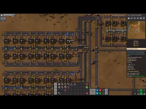 Factorio 1.x Bob's + Angel's mods Hour 33 Electronic circuits, blue and purple science