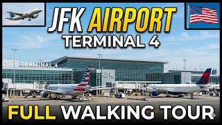 Navigating ✈️ JFK Terminal 4: A Complete Virtual Walkthrough