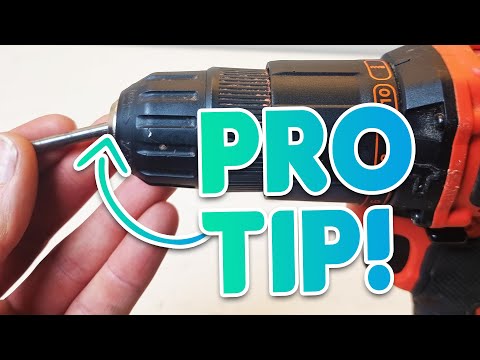 Swap Your Black and Decker Drill Bit In Seconds! (Change Drill Bit Black and Decker)
