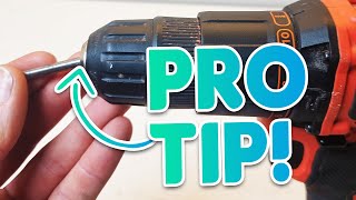 Swap Your Black and Decker Drill Bit In Seconds! (Change Drill Bit Black and Decker)