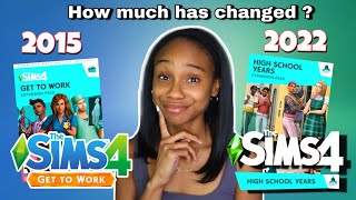 Comparing The First Expansion Pack to The Latest Expansion Pack In The Sims 4 !