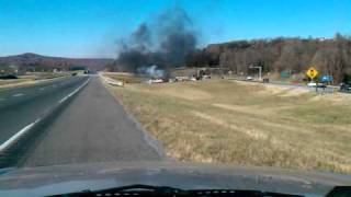 preview picture of video 'ar fire in Warren County, VA put out by'