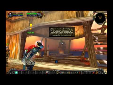 Vol'jin and Thrall Discussing Garrosh (Echo Isles)