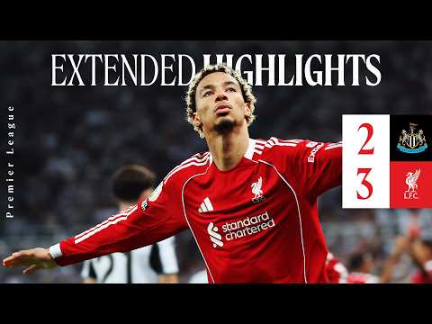 Extended Highlights: 100th Minute Ngumoha Winner! Newcastle 2-3 Liverpool
