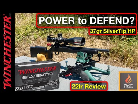 Are They Any Good Winchester SilverTip 37gr 22lr Review - Power to Defend HP Test