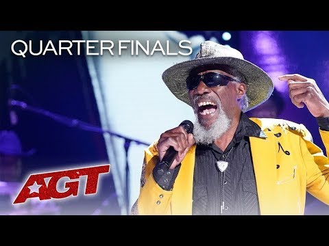 Robert Finley sings "Starting To See" at America's Got Talent Live Shows