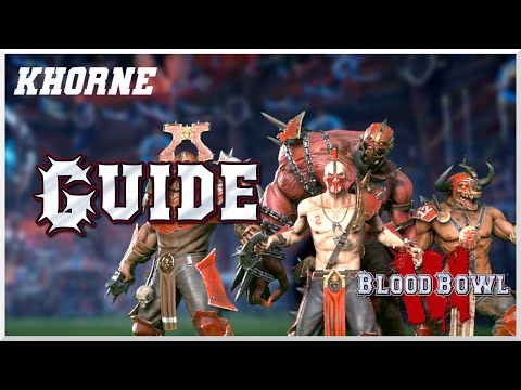 Khorne Guide: Lineups, skills and tips! (Blood Bowl 3)