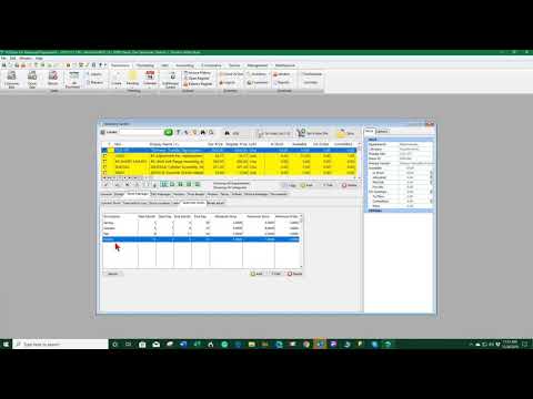 Using Min/Max Stock Levels in POSitive