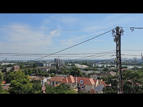 4k 60fps Hungary,Budapest, Walking tour in Budafok