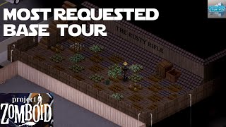 Clear Cove Base Tour and Location - Project Zomboid Base Tour